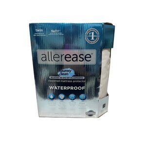 Allerease Twin Size Waterproof Zippered Mattress Protector Purely Clean Pro